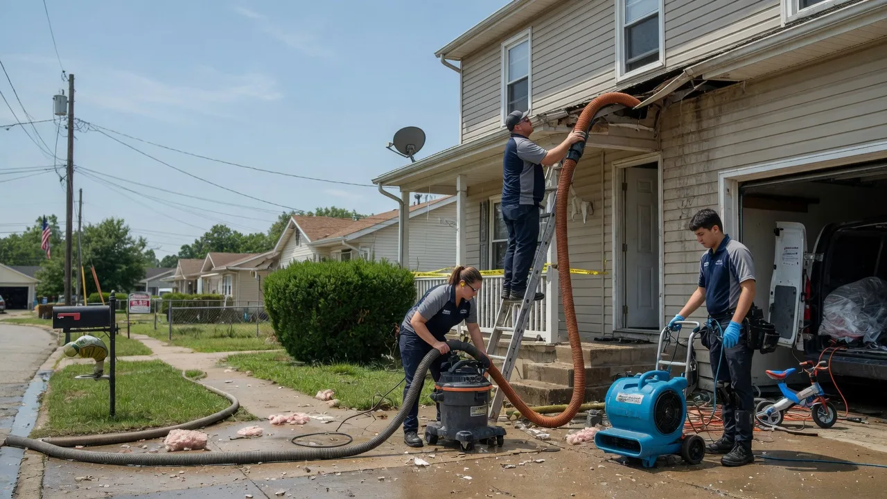 Water Damage Restoration in Welling, OK near me